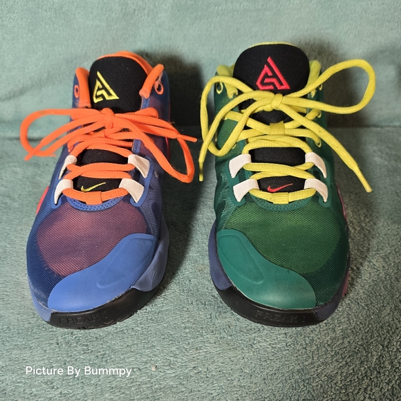 Nike Zoom Freak 1 "What The" basketball shoes. Youth Size 5.5 - Picture 3 of 14